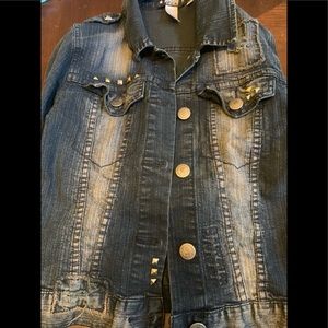 Abbey Dawn dark jean jacket SOLD